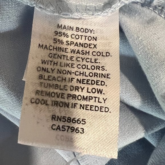 NWOT BP Crop Camisole in Blue Cashmere (XL) - Picture 8 of 10